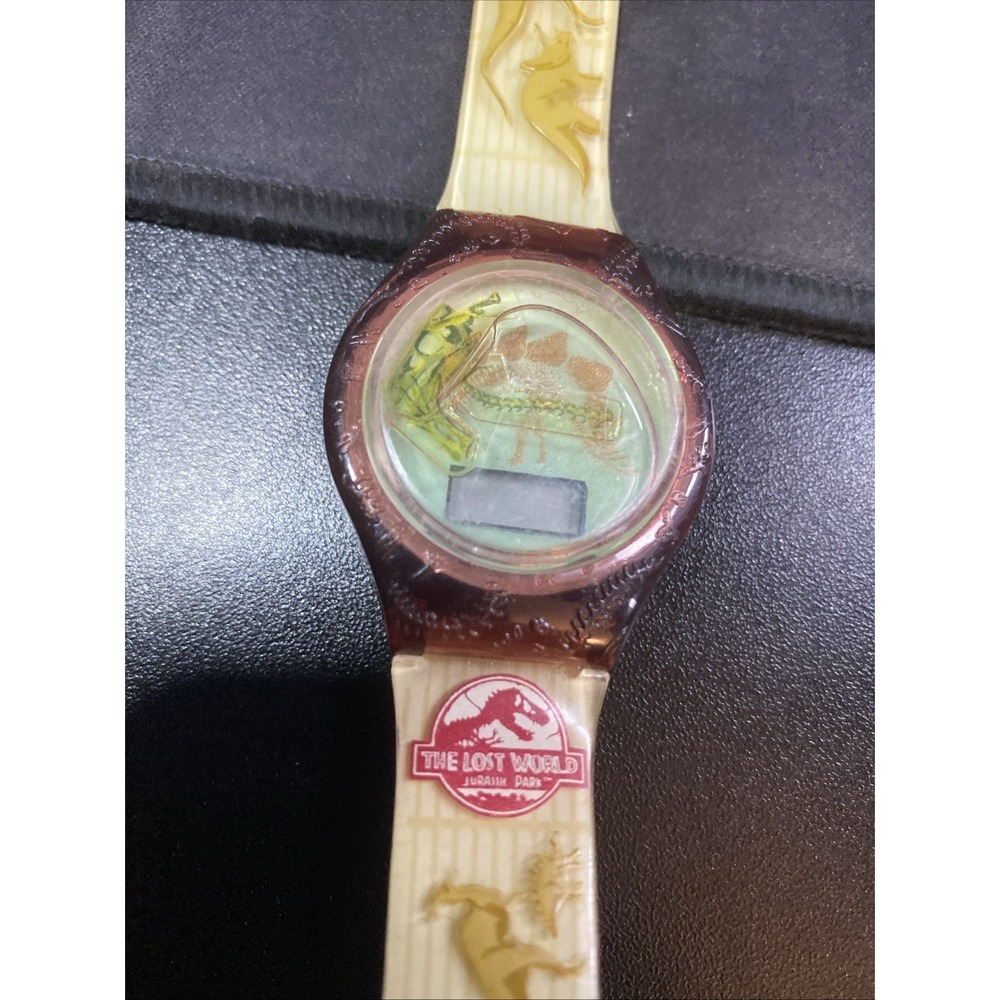 JURASSIC PARK, THE LOST WORLD. 1997 BURGER KING MEAL PROMO WRIST WATCH